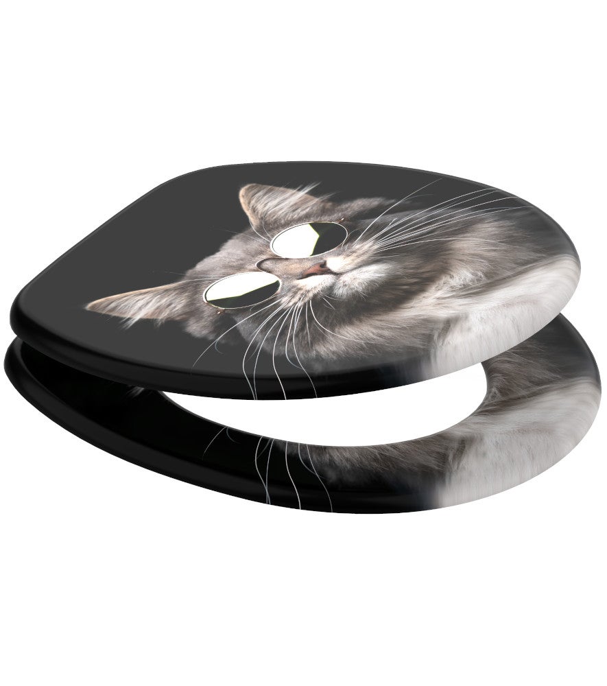 Cool Cat toiletbril met soft-close mechanisme