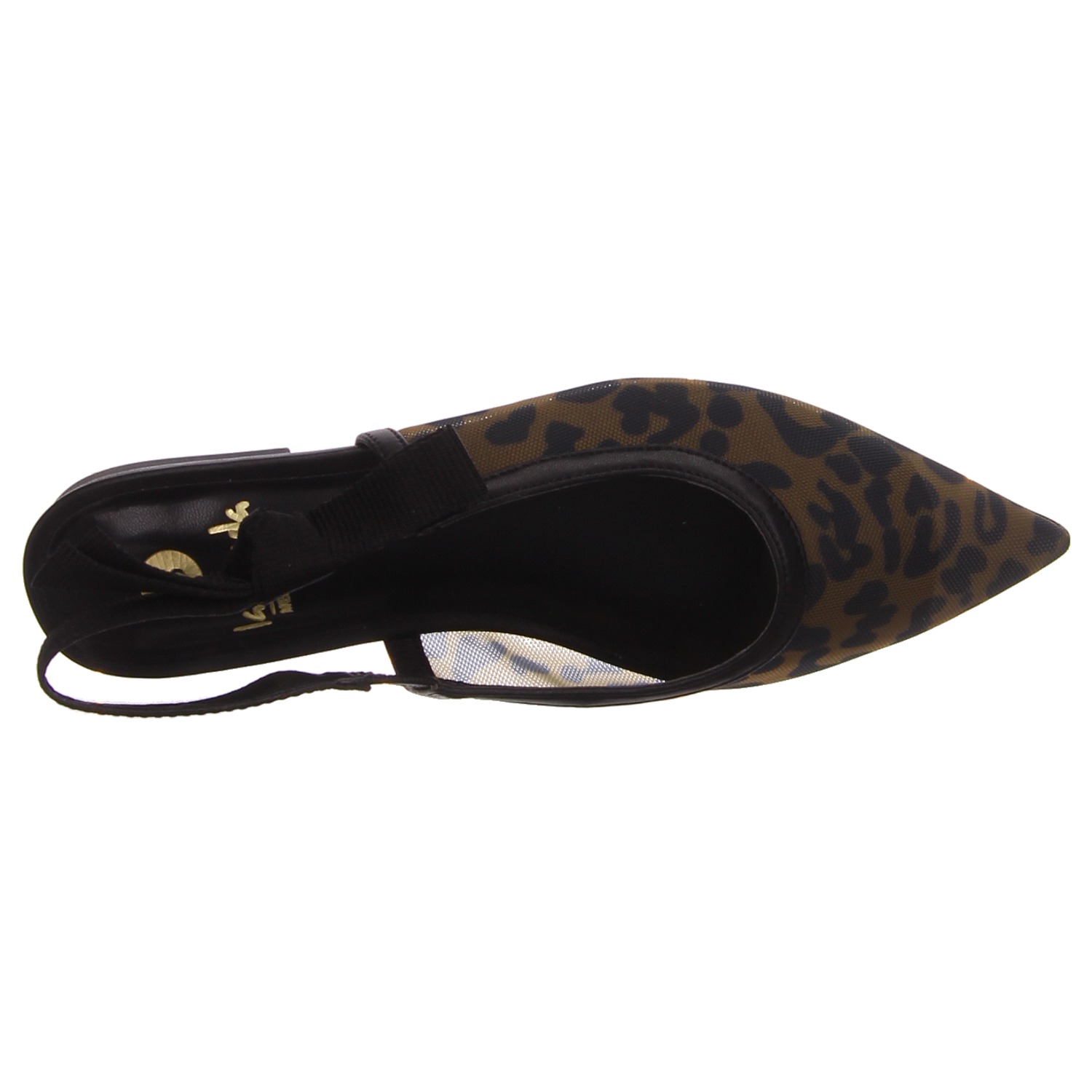 La Strada Slingpumps leo schwarz
