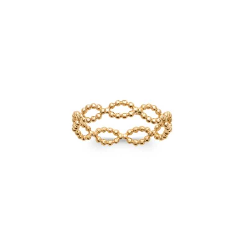 Bague en plaqué or NORA - Bijoux Privés Discovery
