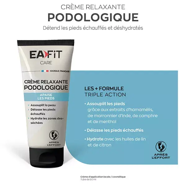 Creme Relaxante para os Pés Eafit 50ml