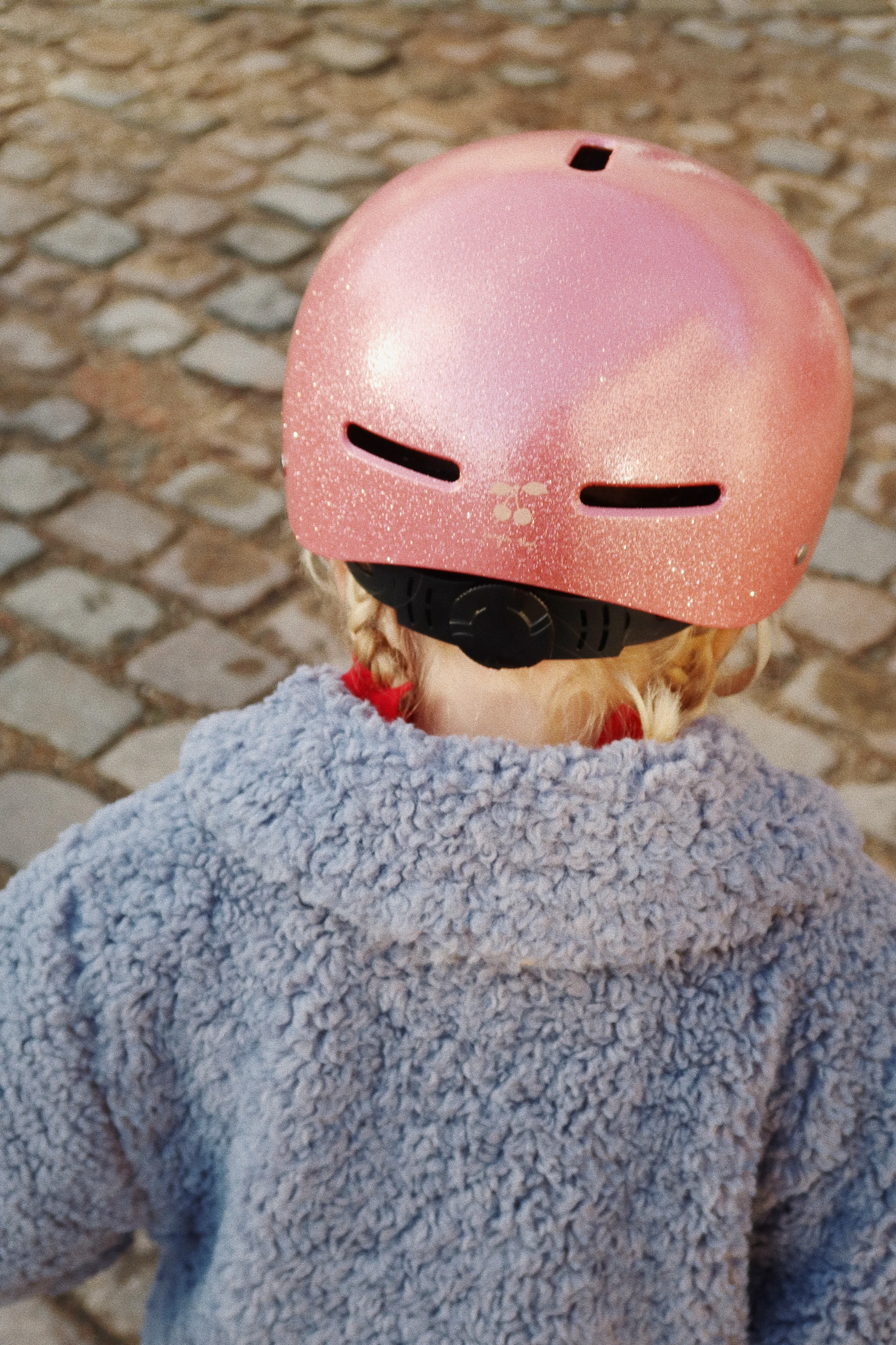 cykelhjelm - GLITTER - 51-55 CM