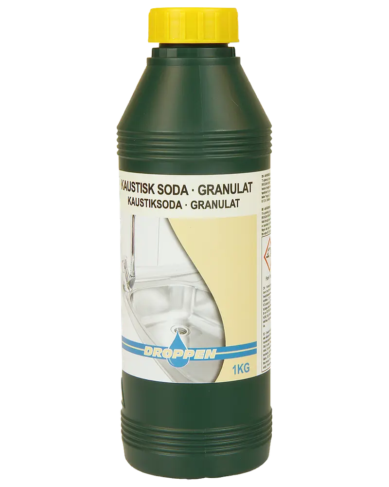 Droppen Kaustisk soda (afløbsrens) 1 kg