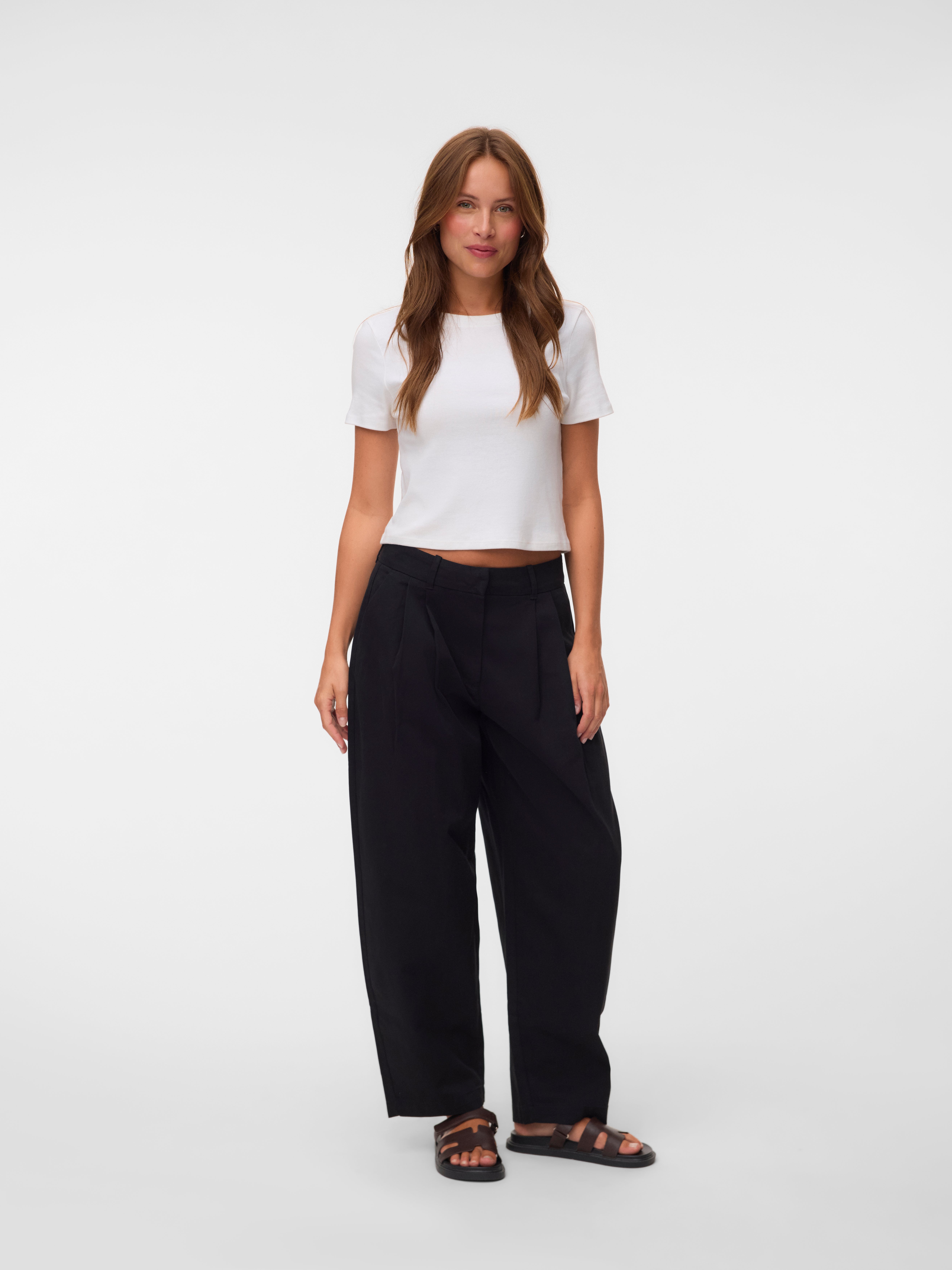 AWCARLEY High waist Broek