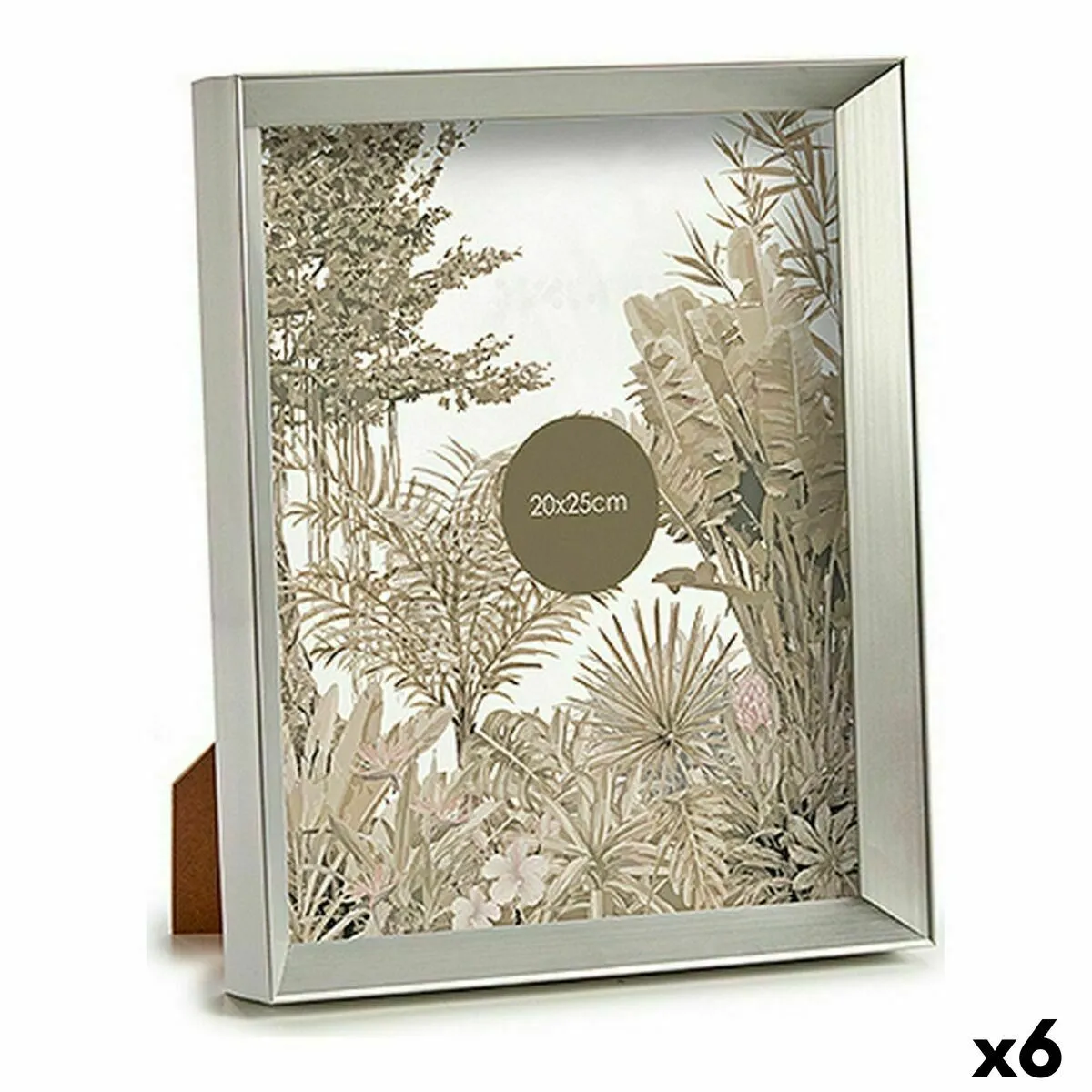 Gift Decor Cadre photo Plastique Argenté
