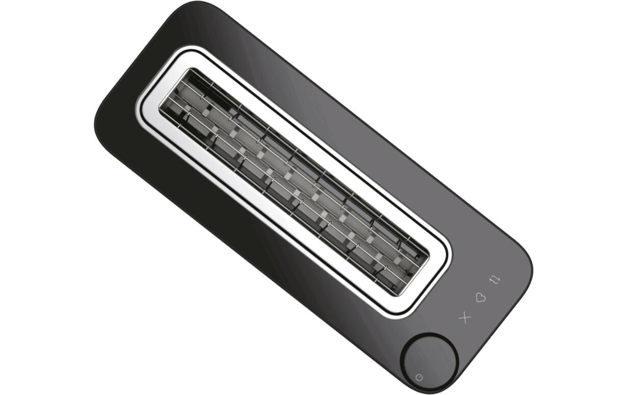 Toaster Toaster I-Master Serie 7 HTO7W2 011 Schwarz<br>Langschlitz Toaster