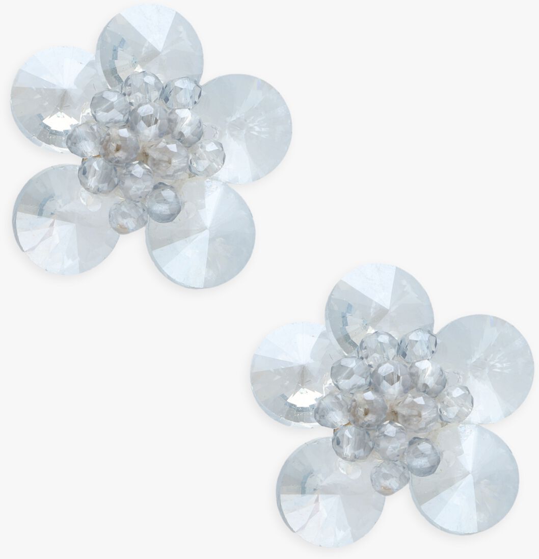 witte lott. gioielli oorbellen flower stud