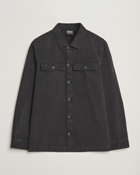Barbour International Arlo Cotton Overshirt Black