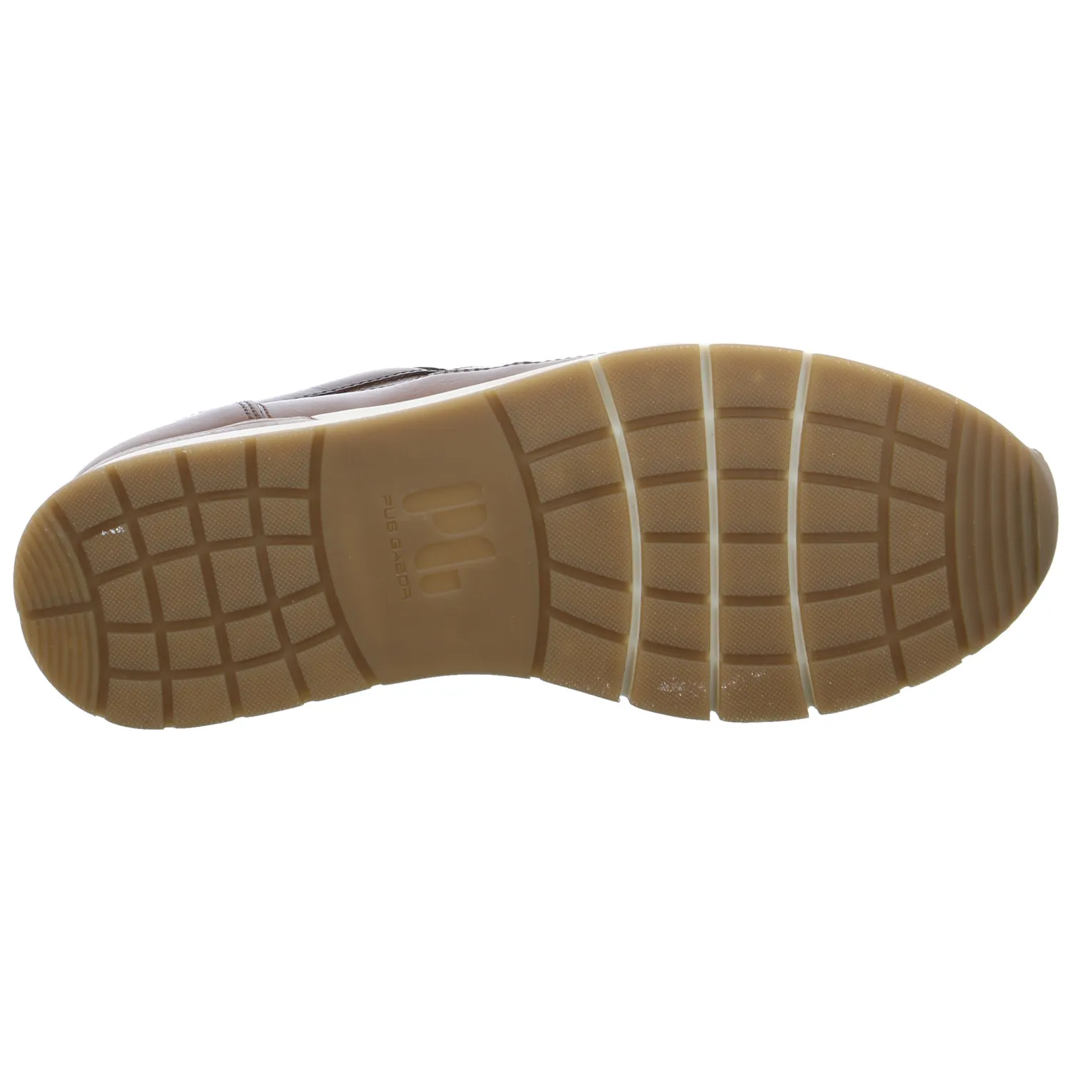 PIUS GABOR Halbschuhe Sneaker Cognac Leder
