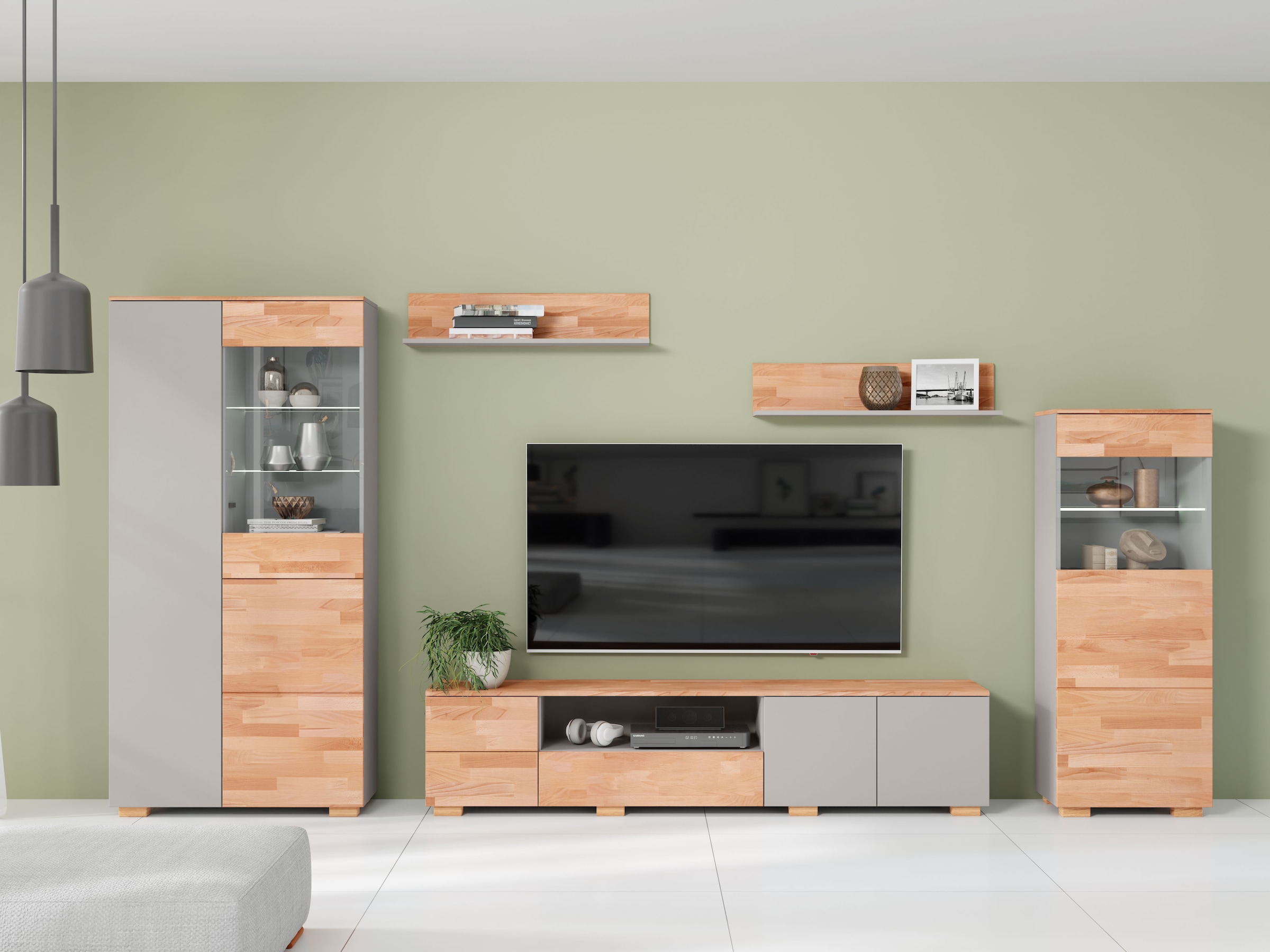 Home affaire Wohnwand 5 Stk. tlg.