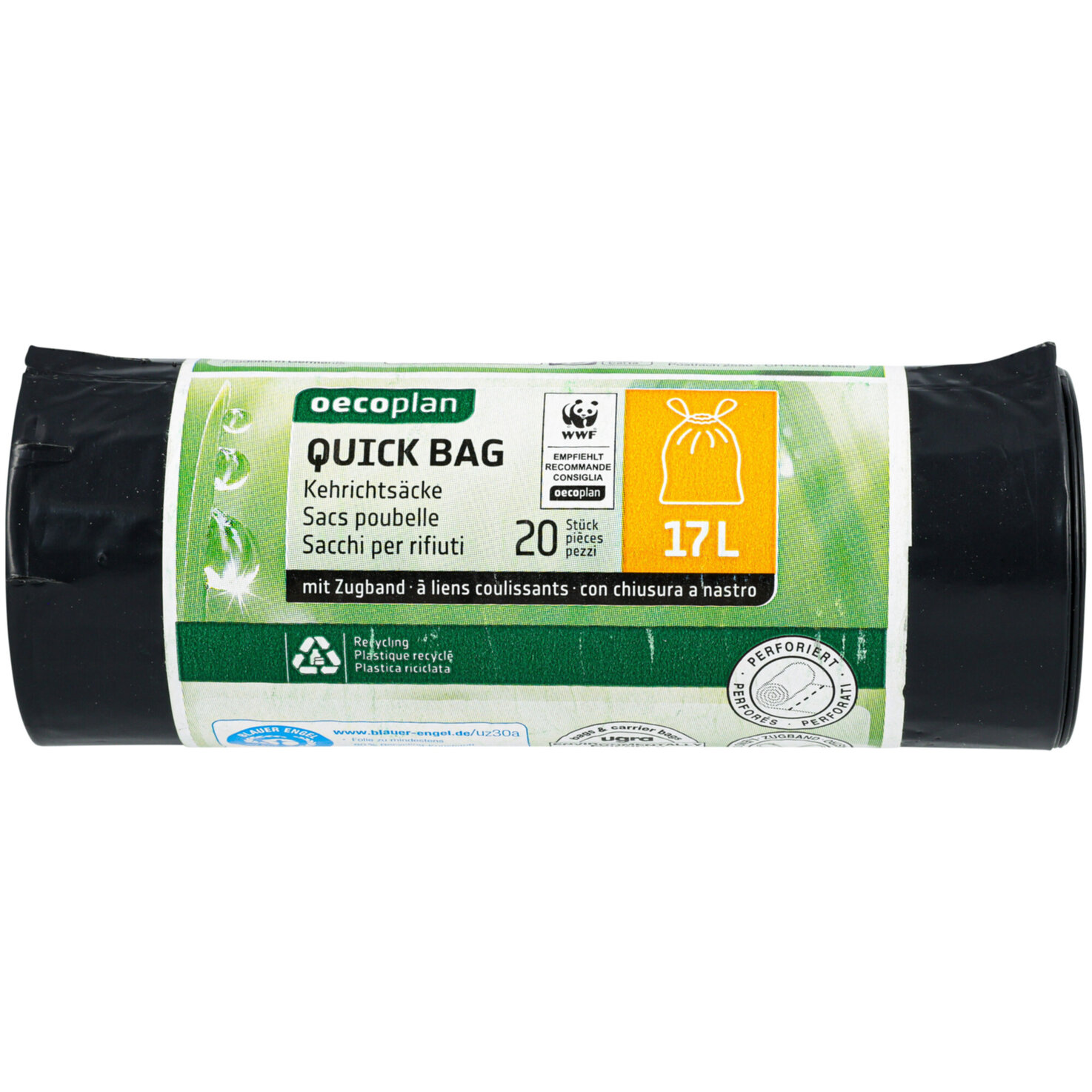 Oecoplan Quick Bag Abfallsack 17L 20 Stück