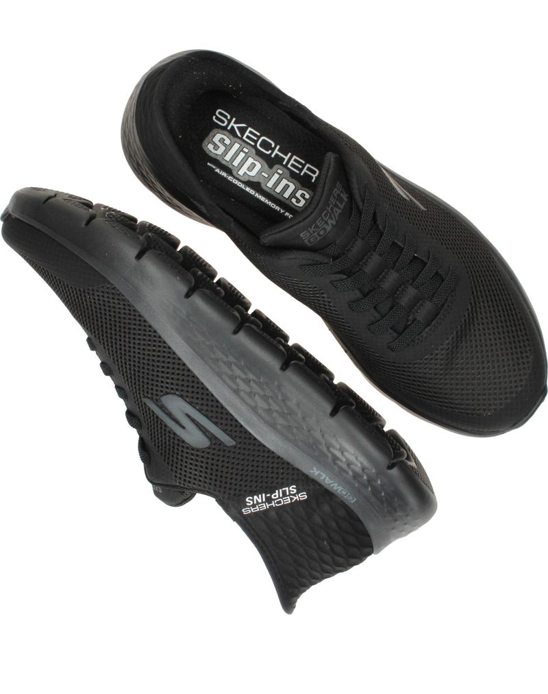 Skechers Slip Ins Go Walk Flex Instappers Zwart Heren