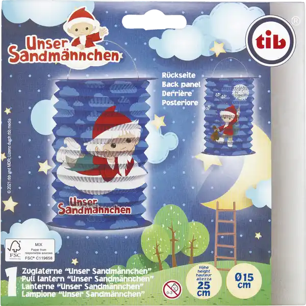 Zuglaterne Sandmännchen