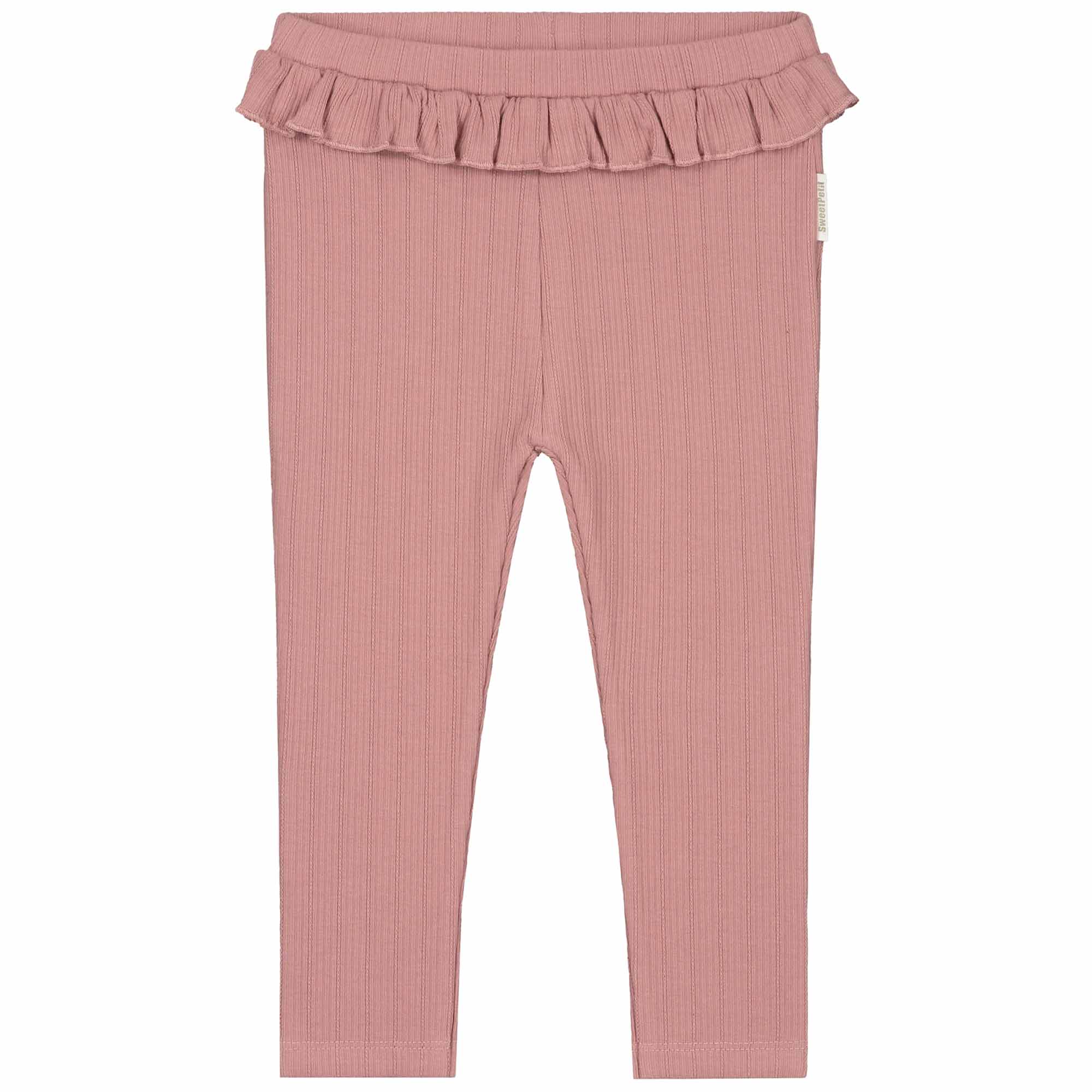 Sweet Petit baby legging Lotta  effen roze