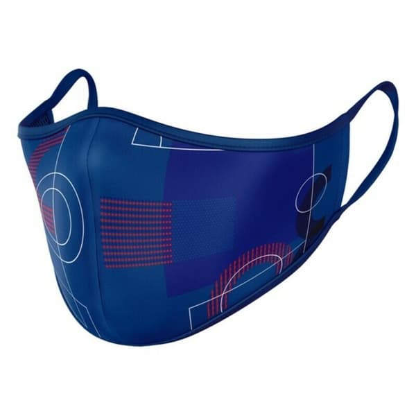 Hygienisk gjenbrukbar tøymaske F.C. Barcelona Voksen Blå