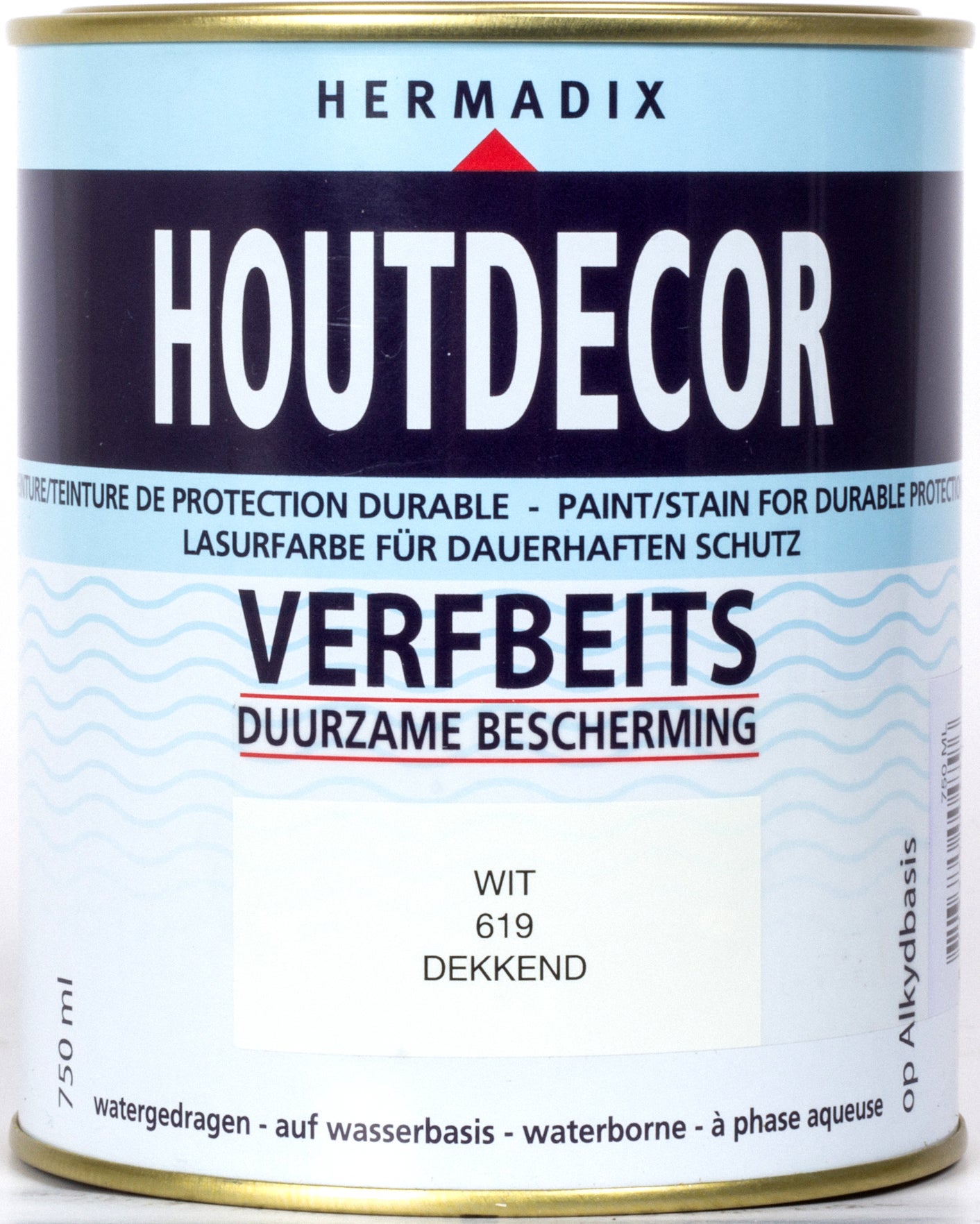 Hermadix Houtdecor wit 750 ml