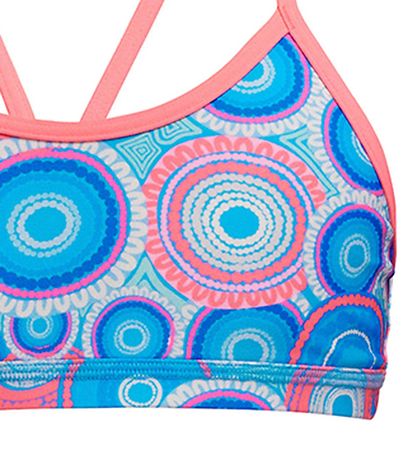 Funkita Bikini - Racerback - UV50+ - Bundjalung Blue