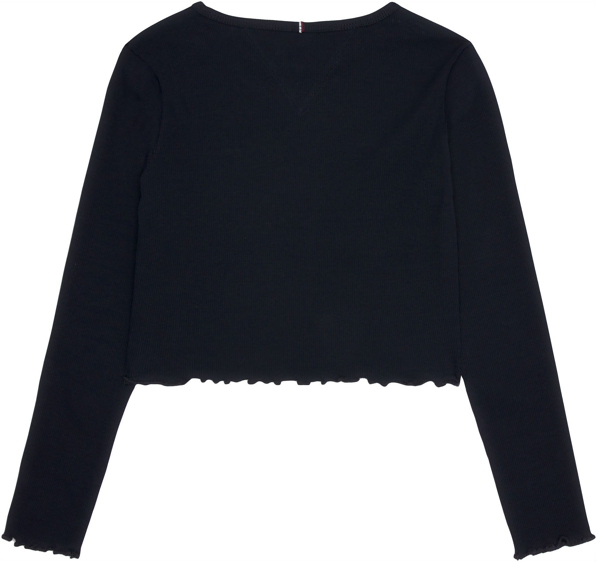 Tommy Hilfiger Langarmshirt »ESSENTIAL RIB TOP L/S« in leichter Rippenstruktur