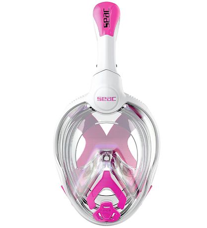 Seac Schnorchelmaske - Unica Junior - Weiß/Pink