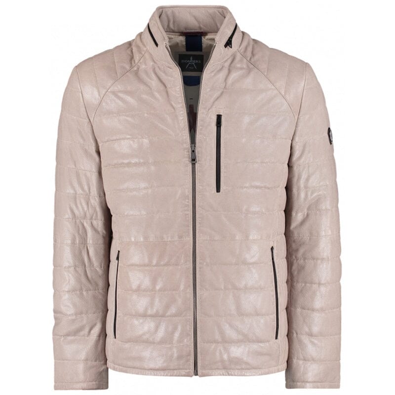 Donders leren heren jas 52290 stone