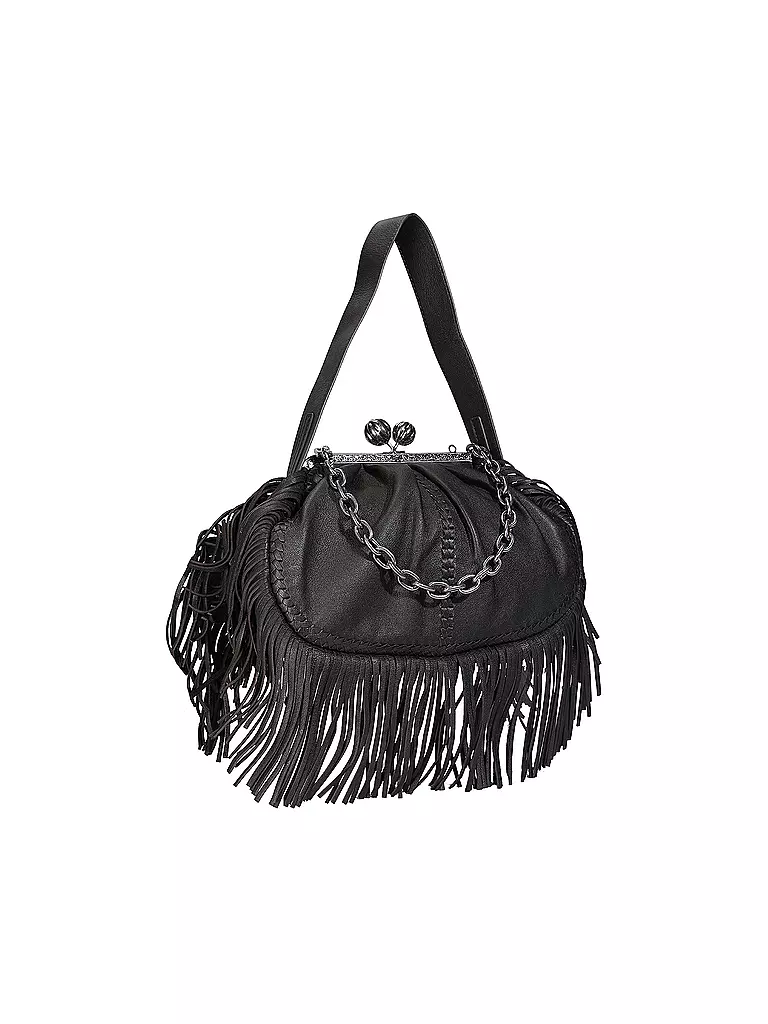 WEEKEND MAX MARA Ledertasche - Clutch BIBLIOS braun