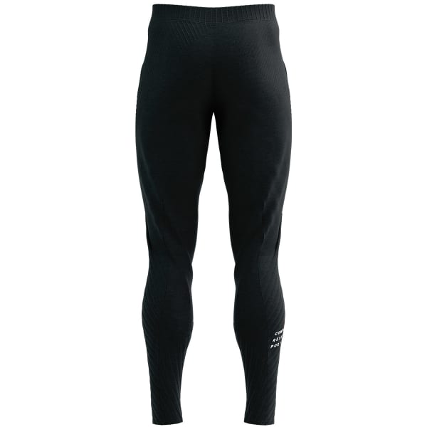 Collant running COMPRESSPORT SEAMLESS PANTS BLACK MELANGE