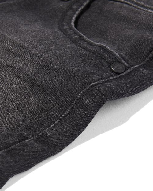 short enfant denim noir
