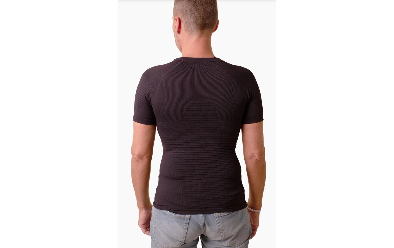 Körperhaltung Shirt Herren, schwarz Grösse XS/SHaltungskorrigierendes Shirt für Herren