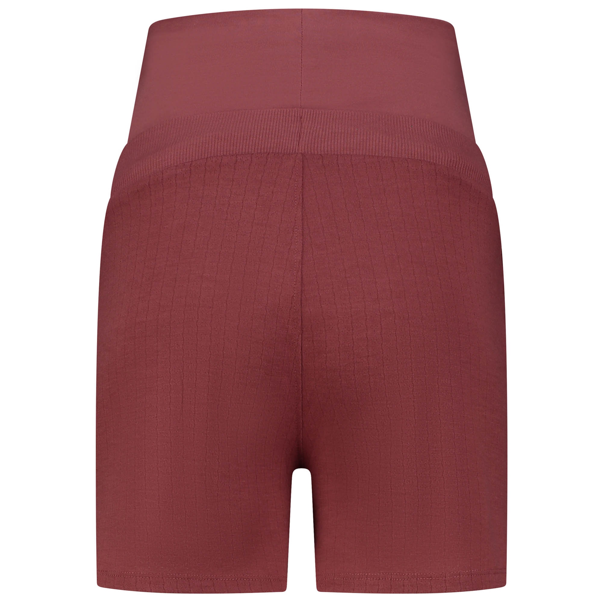 Prénatal zwangerschapspyjama short kort effen rood
