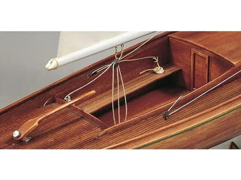 Billing Boats Bausatz Segelboot Dragen, 750 mm 1:12 Segelboot Modellbausatz aus Holz