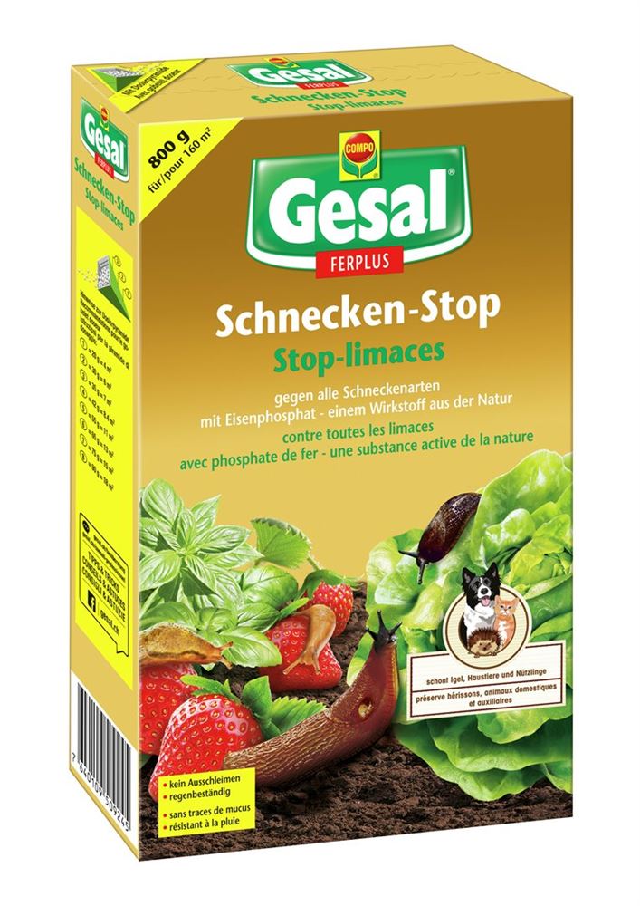 GESAL FERPLUS Schnecken-Stop Gran 800 g