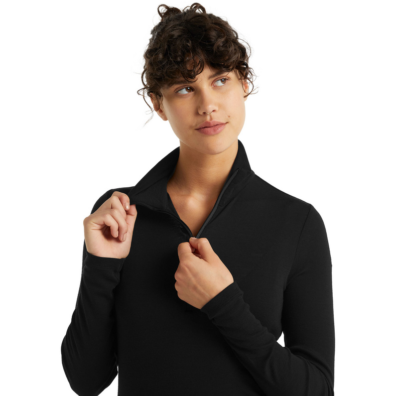 Icebreaker Damen 175 Everyday Half Zip Longsleeve