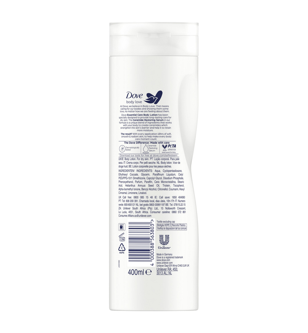 Dove Body lotion essential (400 ml)