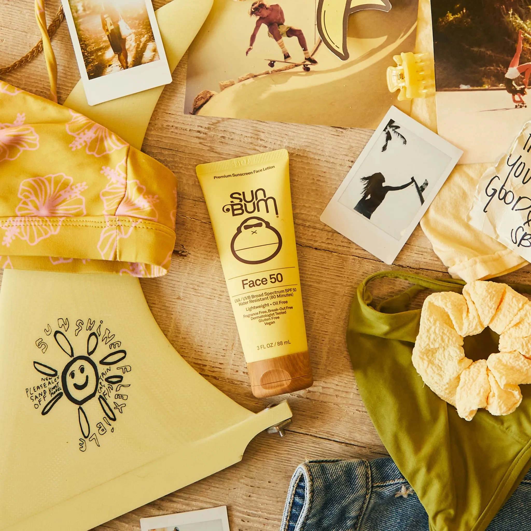 Sun Bum Crème Solaire pour le Visage FPS 50