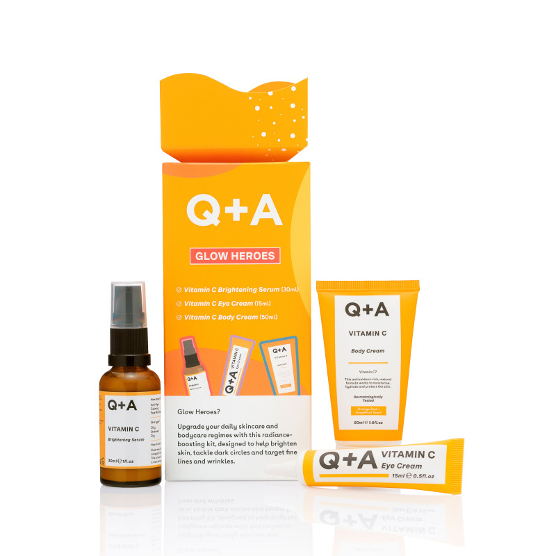Coffret 3 produits Glow Heroes Q+A