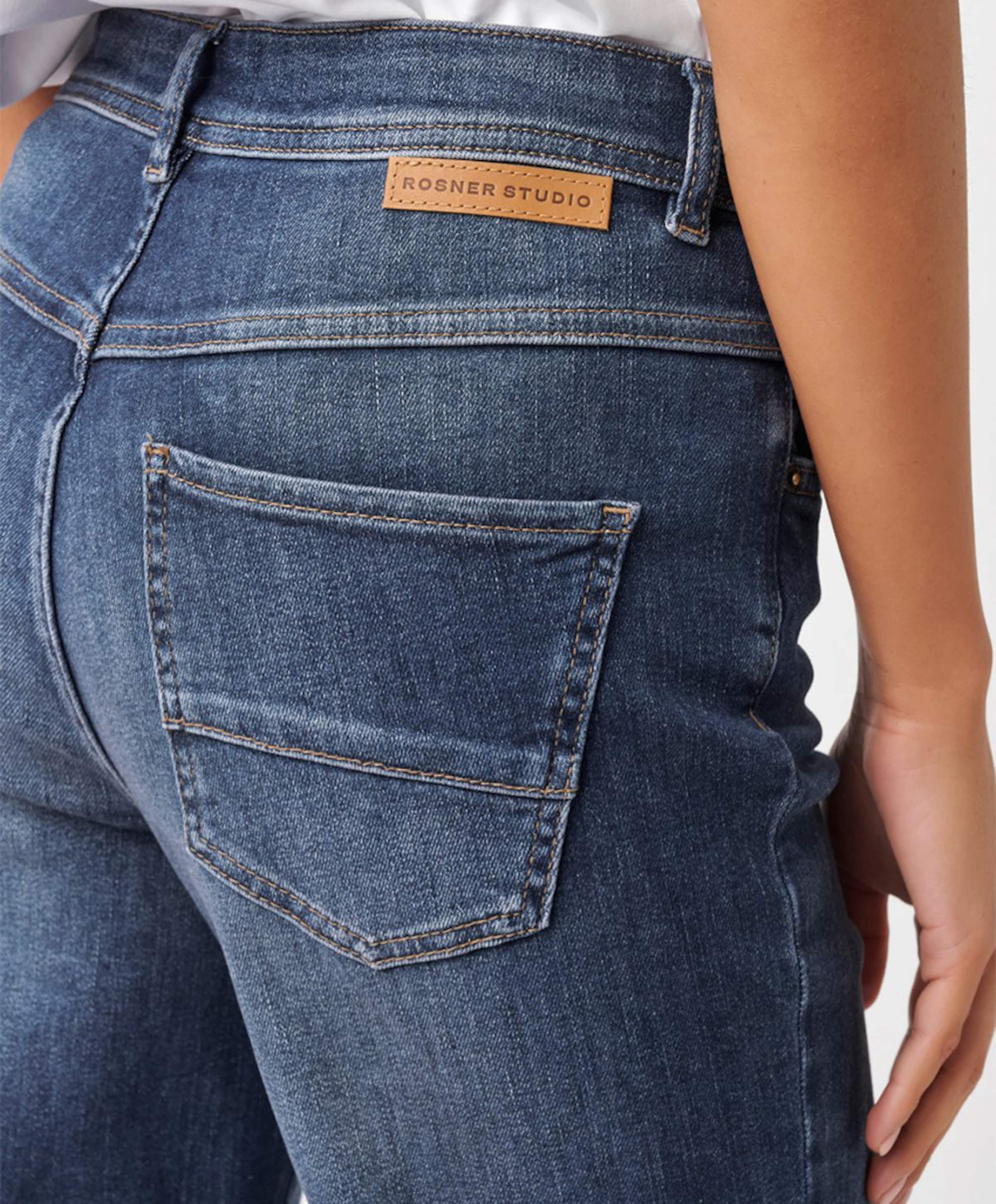 Rosner Audrey_Straight_1_092 dames jeans blauw