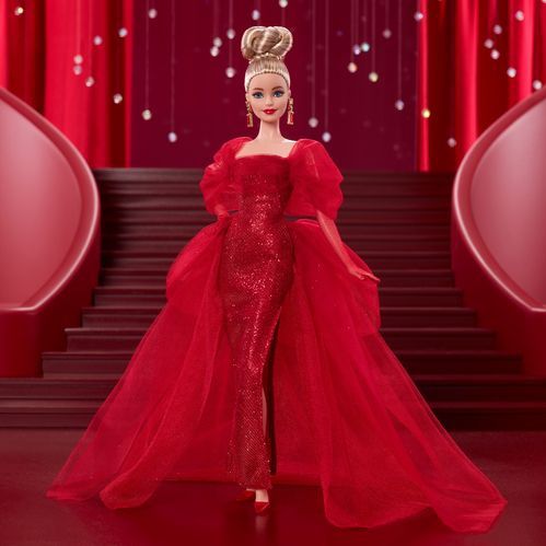 Mattel - Barbie - Blond - 80e Verjaardag Pop