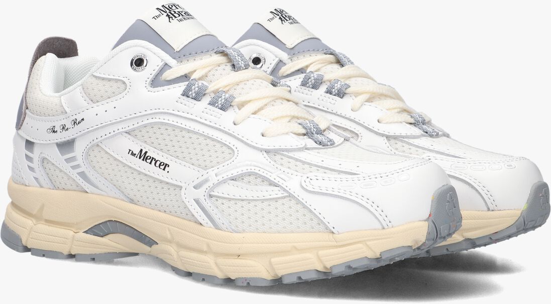witte mercer amsterdam lage sneakers the re-run vintage