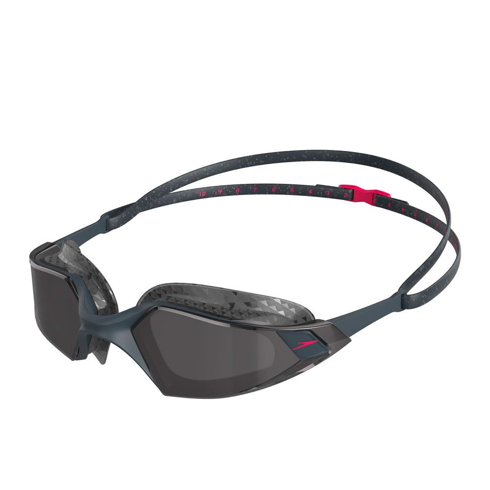 Speedo AQUAPULSE PRO - Lunettes de natation grey/red