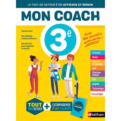 Mon coach - Toutes les matières 3e