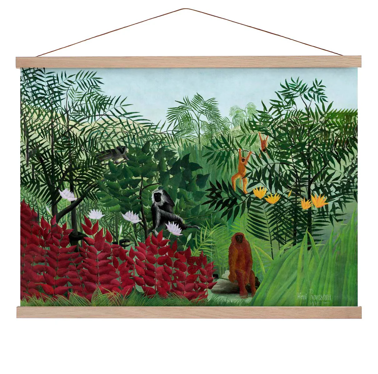 Tropischer Wald von Rousseau Kunstdruck