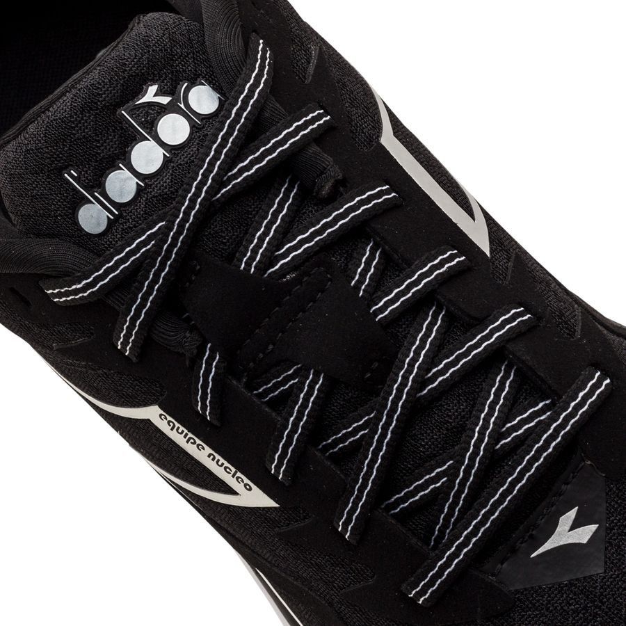 Diadora Chaussures de Running Equipe Nucleo - Noir/Argenté/Blanc