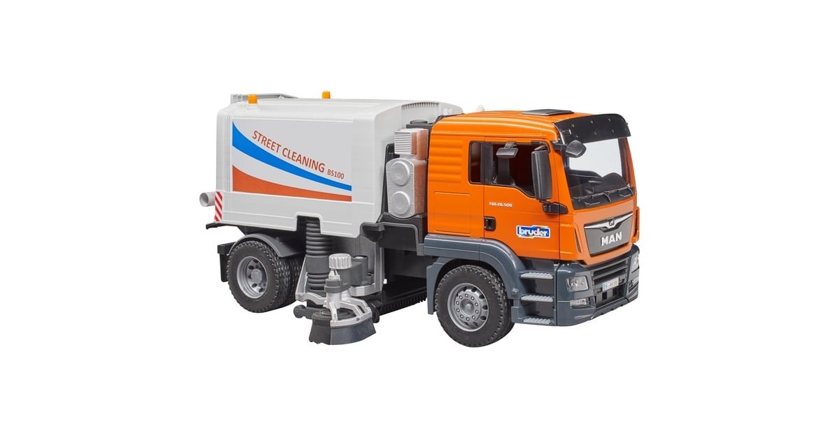 bruderMAN TGS LKW Straatreiniger Modelvoertuig  (03780)