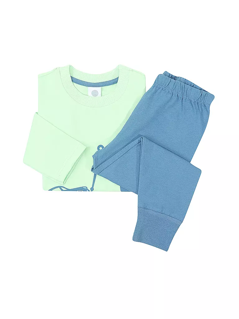 SANETTA Jungen Pyjama  hellgrün