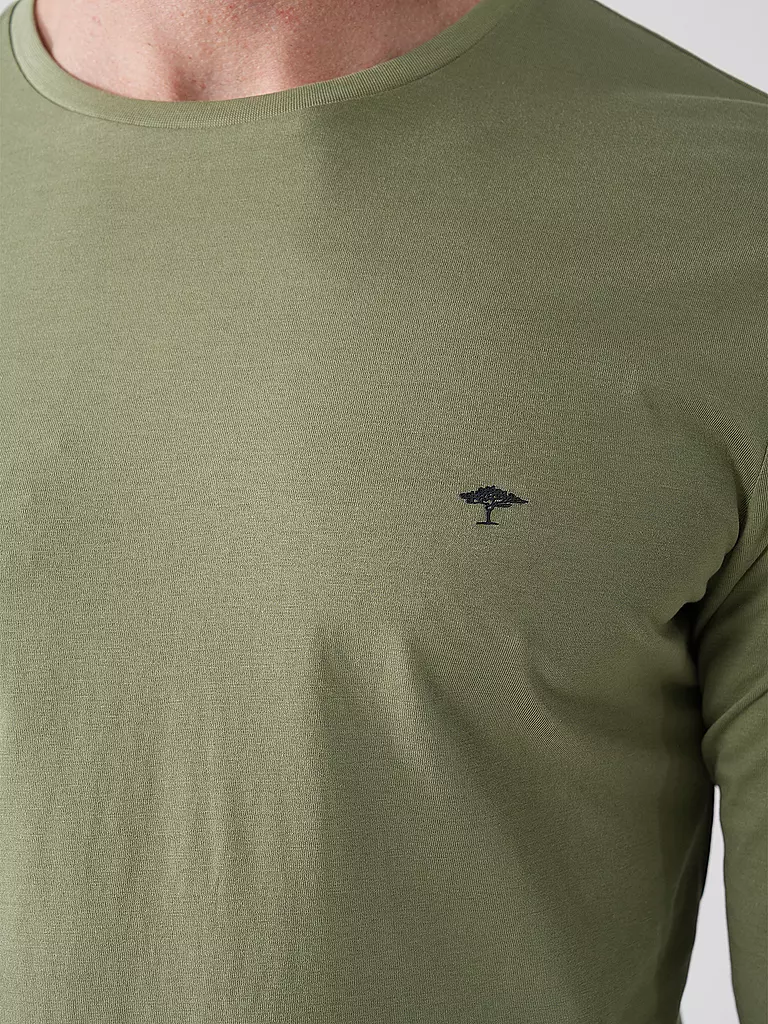 FYNCH HATTON Langarmshirt  olive