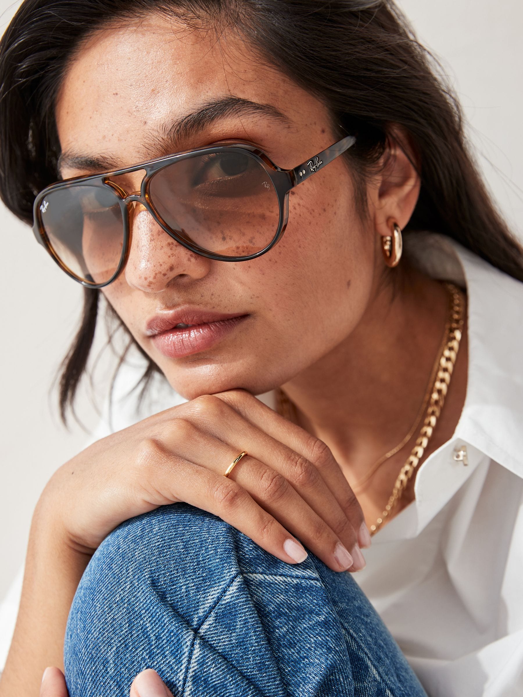 Tortoise bruin - Ray-Ban® bruine zonnebril