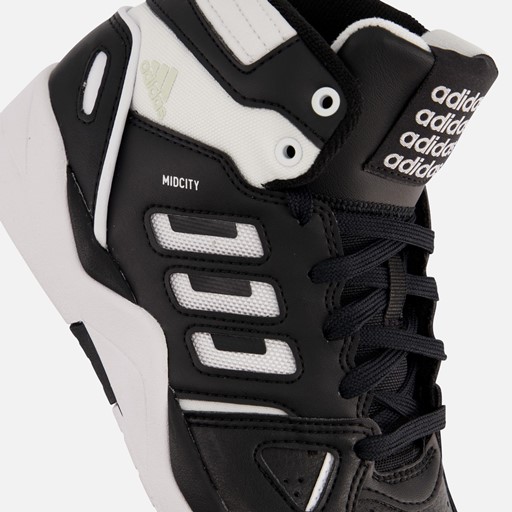 Adidas Midcity Mid Sneakers zwart Imitatieleer