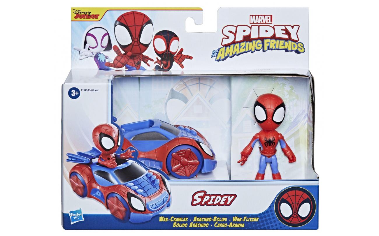 Marvel Spidey and his Amazing Friends Auto met figuur
