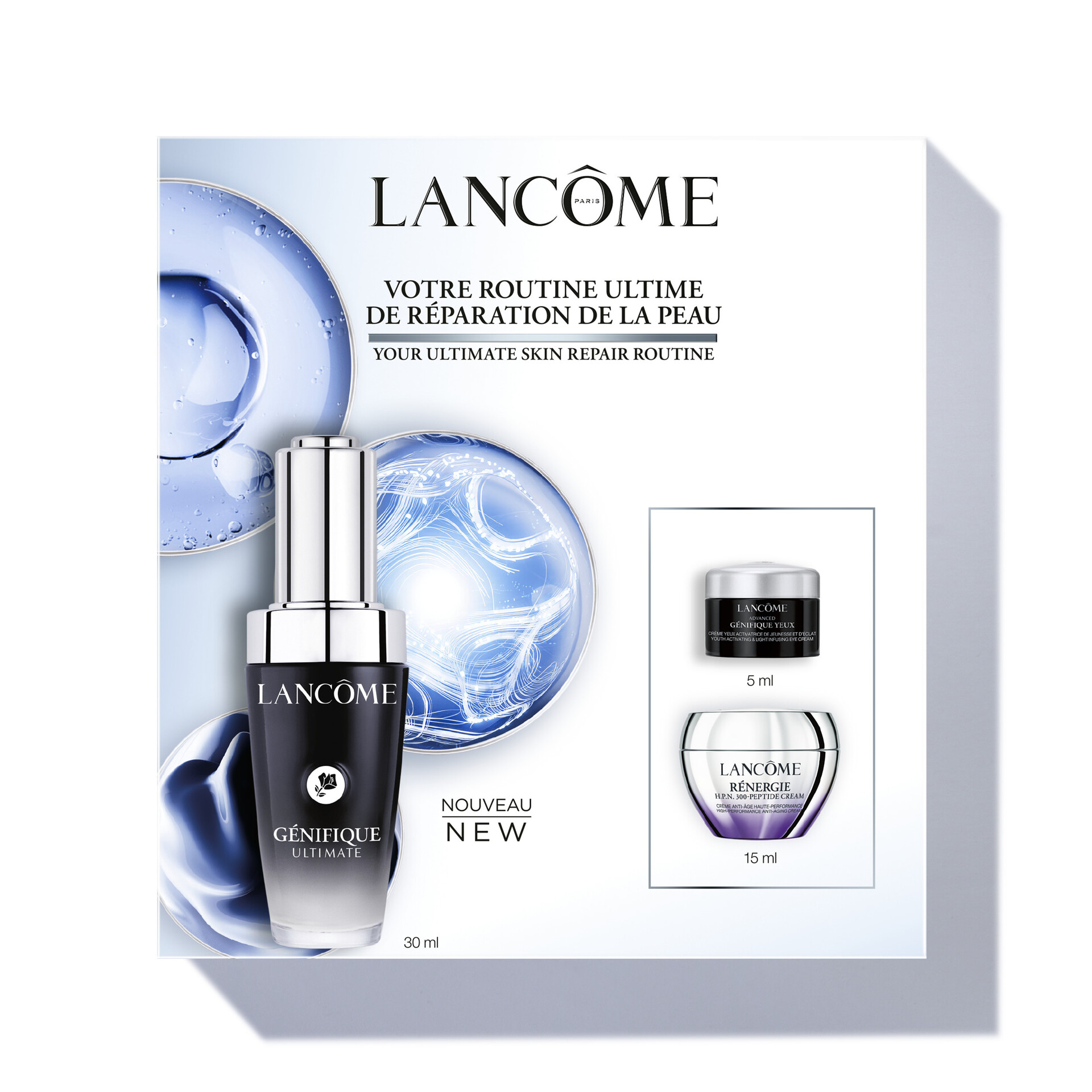 Lancôme Génifique Serum 30ml Routine Set