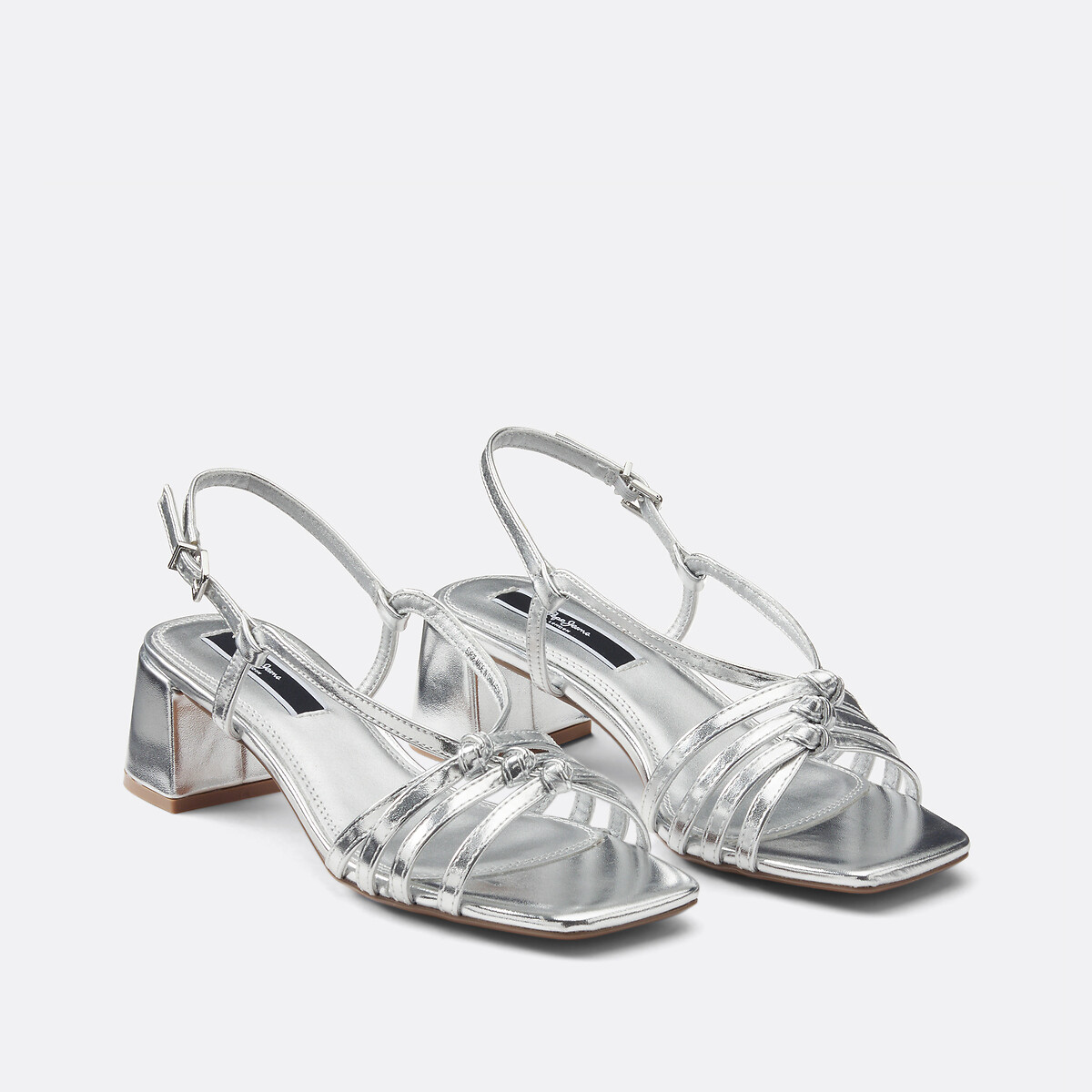 PEPE JEANS<br>Sandálias Zoe com salto metálico