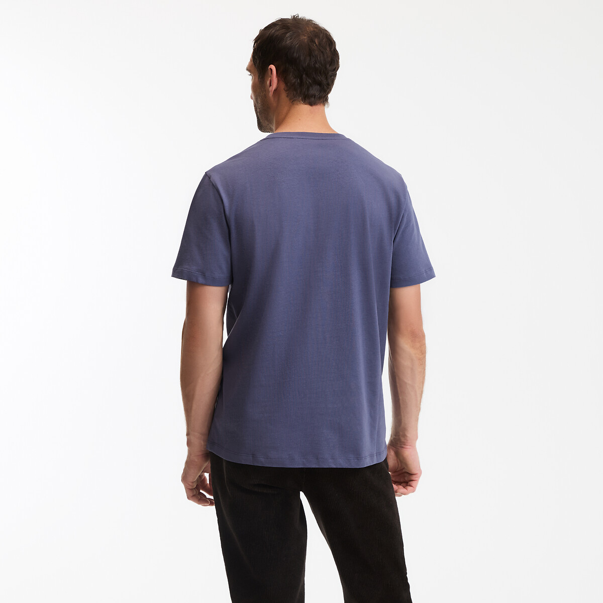 COLEÇÃO LA REDOUTE<br>Camiseta com gola redonda e mangas curtas